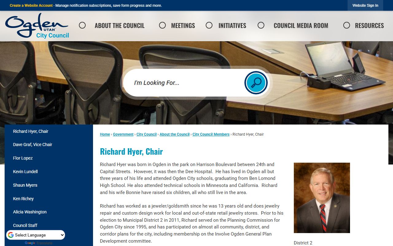 Ogden Police Department Records Division for criminal history requests